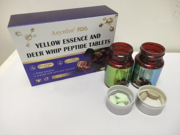 Asynlm Yellow Essence And Deer Whlp Peptide Tablets